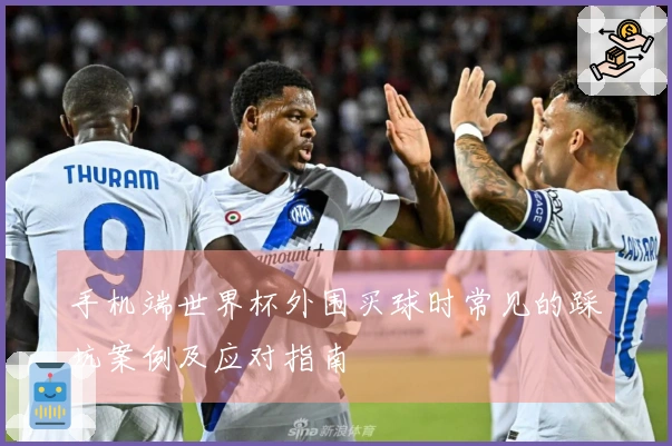 手机端世界杯外围买球时常见的踩坑案例及应对指南