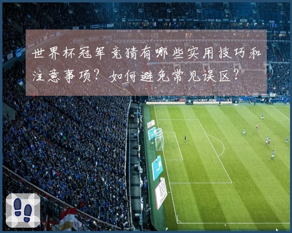 世界杯冠军竞猜有哪些实用技巧和注意事项？如何避免常见误区？