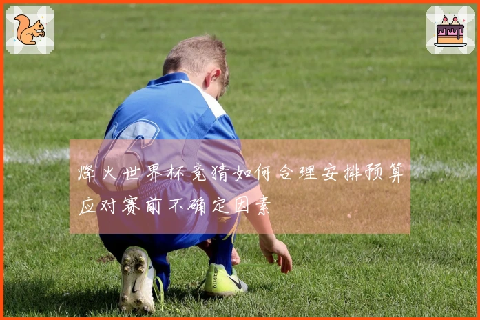 烽火世界杯竞猜如何合理安排预算应对赛前不确定因素